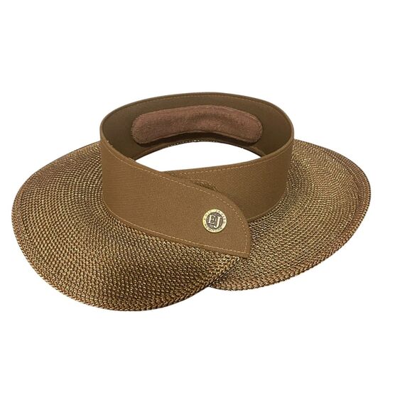 Eric Javits Visor “Squishee Halo” Full Coverage with UV Protection$ - Picture 2 of 8